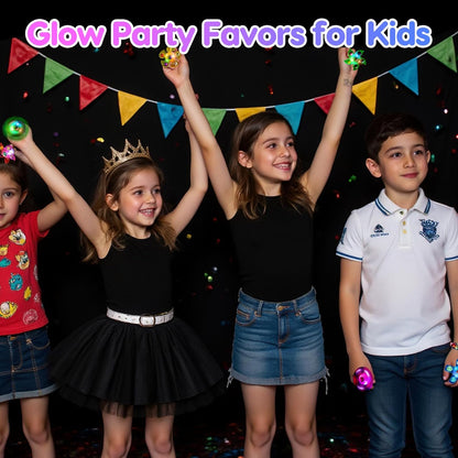 LED Light Up Fidget Spinner Rings – Fun Glow Toys for Every Celebration